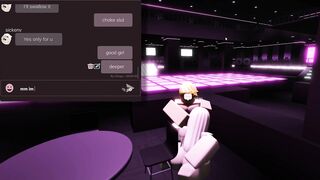 Latina E-girls strip and get naughty in a strip club on Roblox condo - 11 image