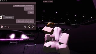 Latina E-girls strip and get naughty in a strip club on Roblox condo - 12 image