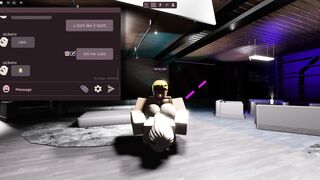 Latina E-girls strip and get naughty in a strip club on Roblox condo - 3 image