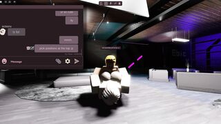 Latina E-girls strip and get naughty in a strip club on Roblox condo - 4 image