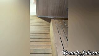 Brandy Salazar & her hot Latina GF get down and dirty in POV homemade sex tape