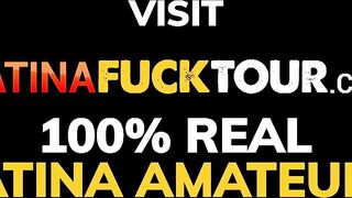 Latina Bubble Butt takes rough pounding from behind & gags on cum - 15 image