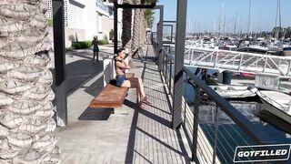 Latina Gaby Ortega gets her tight pussy filled and creamed in POV - 1 image