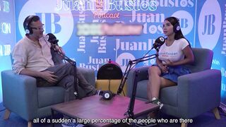 Angie Lorena's tight pussy gets pounded by JuanBustos' hot podcast! - 3 image