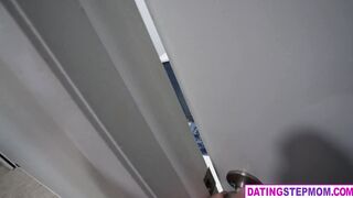 Stepmom Armani Black bangs her stepson's huge cock like a pro