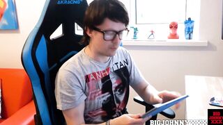 Valentina Bianco goes wild on her geeky boyfriend's big cock at his friend's house