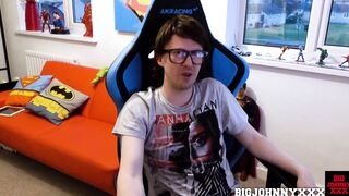 Valentina Bianco goes wild on her geeky boyfriend's big cock at his friend's house