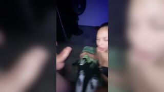 Latina with perfect ass gets her ass pounded and takes a load in the end - 2 image