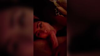 Petite Latina Deepthroats Massive Cock Nonstop After Club