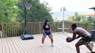 Watch Rome Major and Monica Santhiago go wild with deepthroating, cowgirl riding & pussy licking - 1 image
