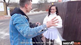 Lucy Mendez from Venezuela gets wild in Czech Republic - POV cowgirl and doggystyle action! - 5 image