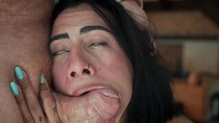 Kylei Ellish gets dominated by her husband's long cock in doggy-style while her husband watches - 6 image