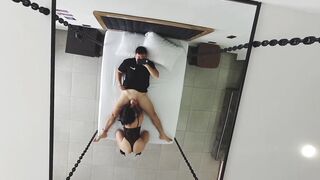 Part One: Latina's homemade cream pie makes her ass clap with pleasure