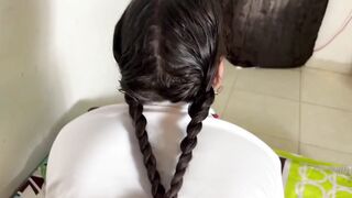 Stepdad fucks Horny Latina's juicy ass and cums deep inside her tight pussy - 8 image