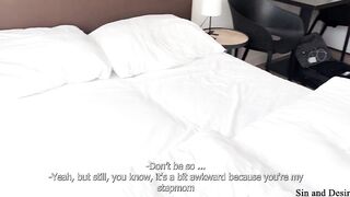 Stepson seduced by curvy stepmom Latina MILF for passionate sex and tight pussy - 4 image