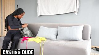 Sofia's tight butt stretched to the max in fake casting POV with deep throat and ass worship - 7 image