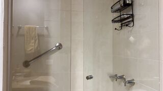 Petite Latina Lola Petite shows off her natural tits and fit body in the shower - 10 image