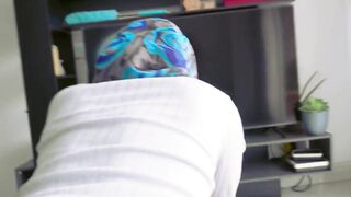 Stepdaughter Latina tricked into dressing up as Muslim & pounded hard by stepdad - 11 image