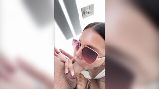Crazy Latina submits to public banging by her man - 13 image