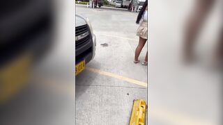 Crazy Latina submits to public banging by her man - 4 image