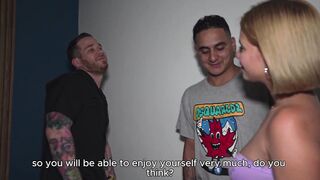 Dani Clark screams in pleasure as her tight pussy gets stretched by two huge cocks - 5 image