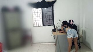 Stepmom Latina Seduces Stepson & Lingeringly Clean His Room While Performing Solo Masturbation