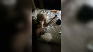 Hot Puerto Rican Latina gets wild in hotel room with her big tits and tight pussy