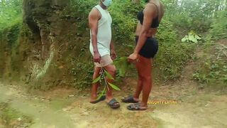 Hot MILF Lagos gets drilled hard in the bush with a hot creampie finish