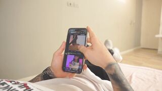 Watch this hot Latina pizza delivery girl get her tight pussy pounded in POV-I style - 2 image