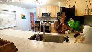 Watch this hot Latinaquickie with BBC get wild and messy with squirting and deepthroating!