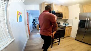 Watch this hot Latinaquickie with BBC get wild and messy with squirting and deepthroating! - 2 image