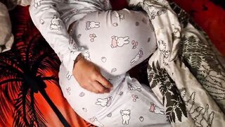 Petite Latina girlfriend gets a big black cock in her panties & reverse cowgirl ride! - 2 image