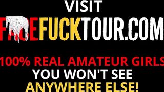 Latina Teen BARTENDER Gags on Cock & Gets Roughly Face Fucked - 15 image