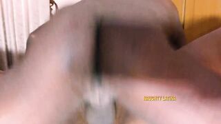 Watch Oga take on House Help in hardcore POV doggystyle action - 13 image