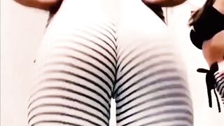 Watch this sexy Latina dance to music while getting her pussy pounded - 15 image