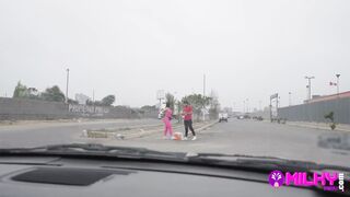 A very flirtatious milf with a big ass was selling on the street but nobody paid attention to her... so I did the following - 2 image