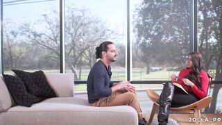 I finally got my psychology patient to fuck me in my office - 4 image