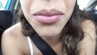 JOI en el auto | Dame tu leche caliente en mis tetas | Milf Latina - 9 image