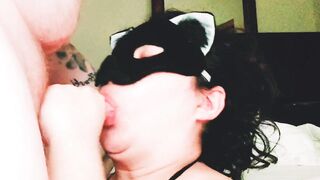 Miss Panda sucks and slurps Friend's cock - 14 image