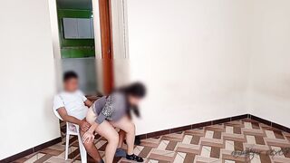 evil landlord shows me her big ass and offers me to stay for free if i fuck her before her husband comes and discovers us - 8 image