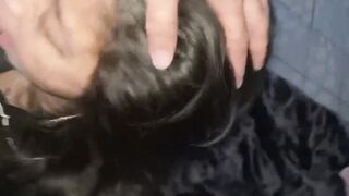 Izzy Latina Milf In Fishnet Dress Taking Dick and Dildo - 1 image