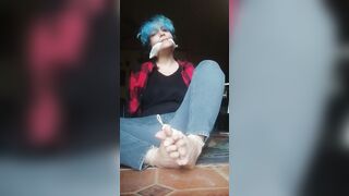 Toe and ankle bondage