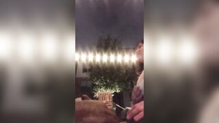 She suck that dick outside