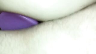 Bareback dp wife with gape