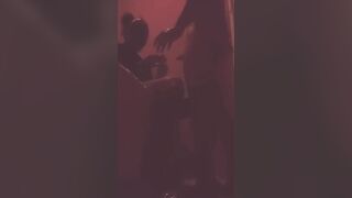 Colombiana enfadada gritona