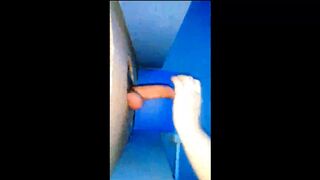 Glory Hole cum in mouth compilation by Mamo Sexy - 1 image