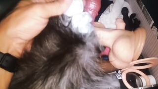 fucked wild until I cum on her tits