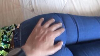 Mother and sister show off their big ass to their friends - 2 image