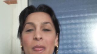 hot MILF tranny shemale transsexual with bisex man - 1 image