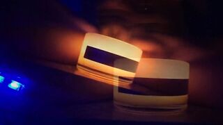 Sexy Babe Rides Dildo On Kitchen Counter